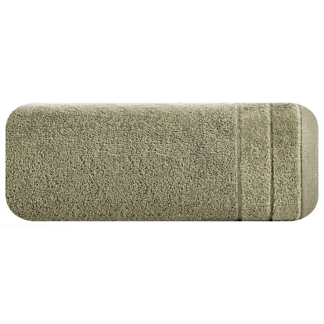 Ręcznik Damla 70x140 brązowy jasny 500g/m2 Eurofirany