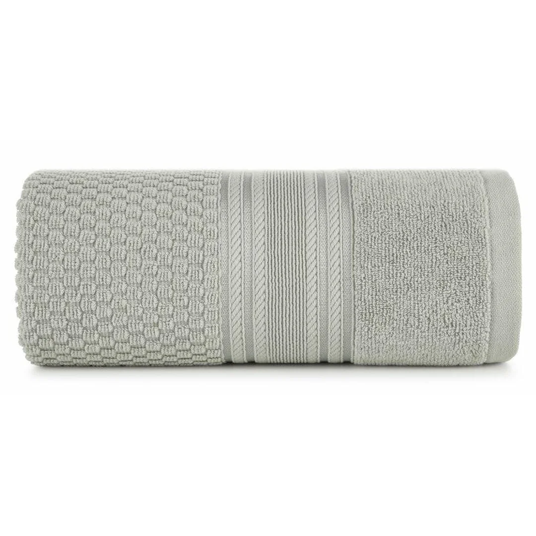 Ręcznik Davos 3 30x50 srebrny frotte 500 g/m2 Eurofirany