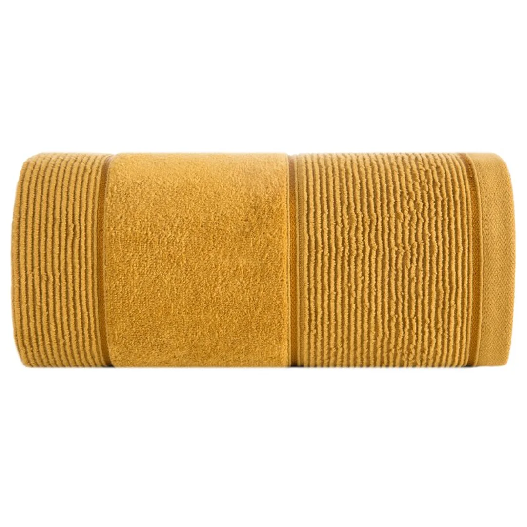 Ręcznik Emma 7 50x90 miodowy 500g/m2 frotte Eurofirany