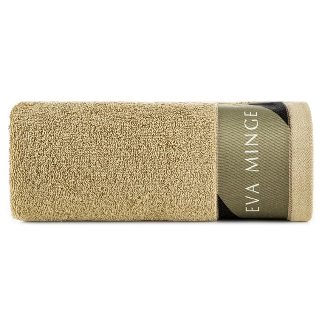 Ręcznik Eva 1 70x140 beżowy frotte 485 g/m2 frotte Eva Minge Eurofirany
