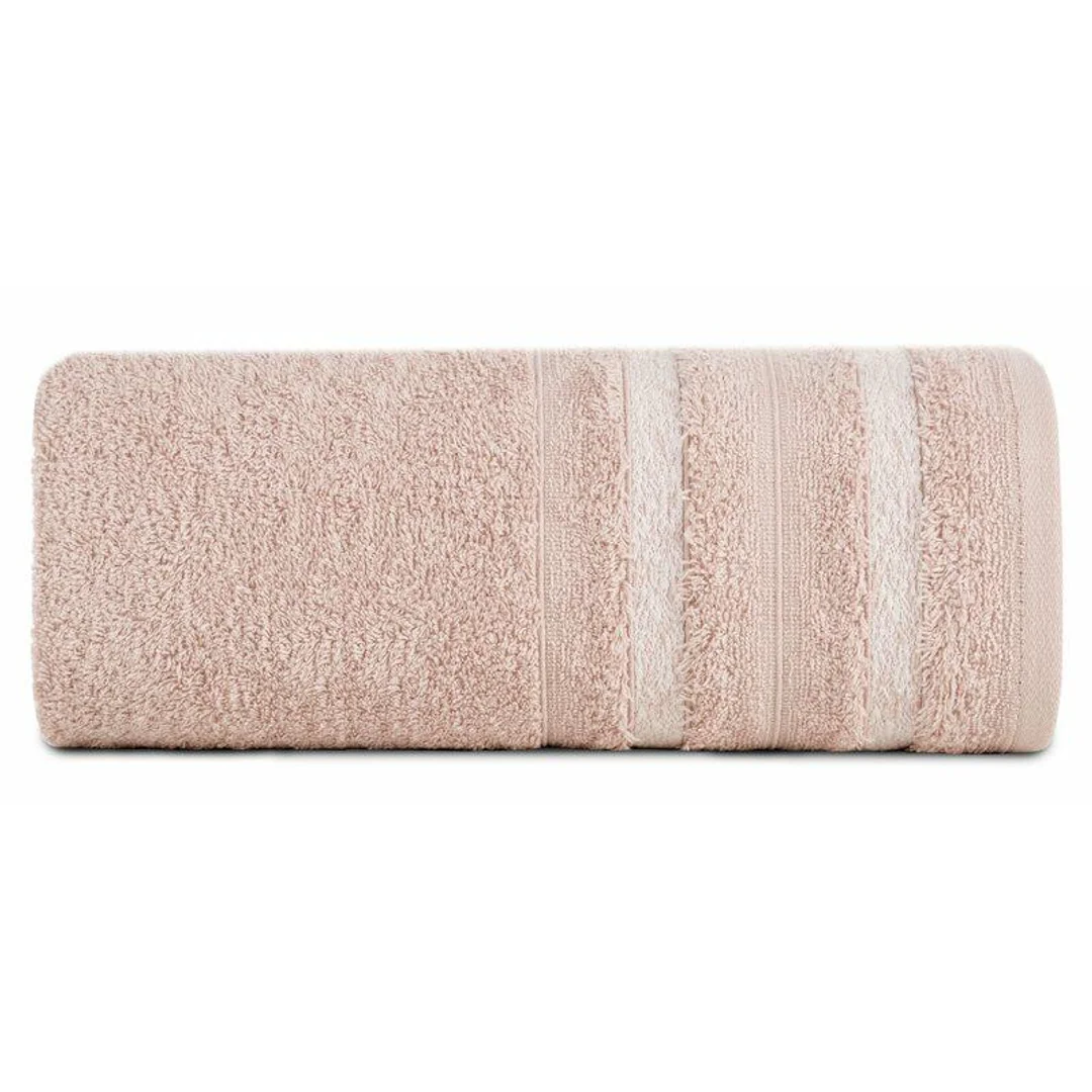 Ręcznik Fargo 50x90 pudrowy frotte 500 g/m2 Eurofirany