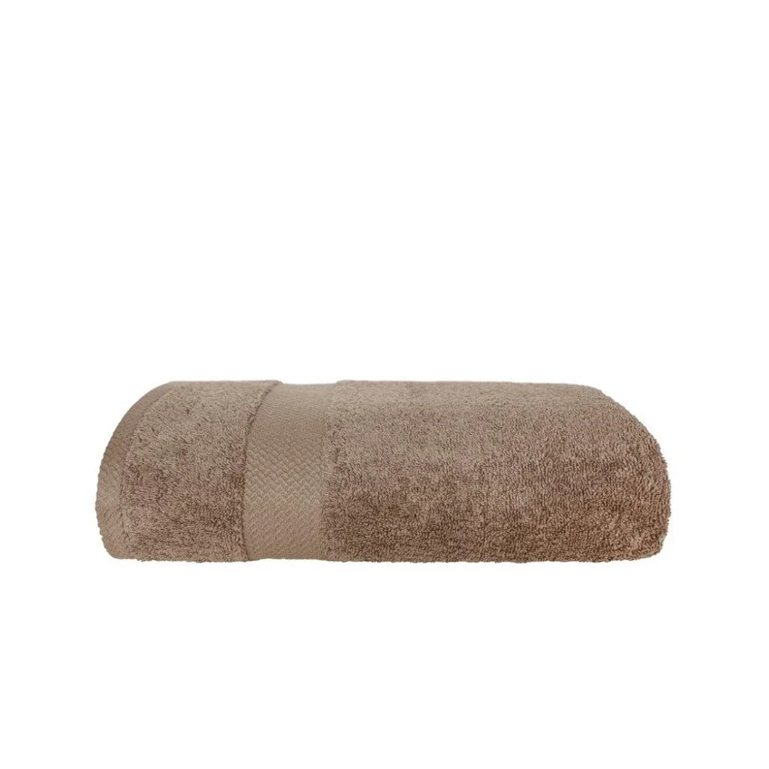 Ręcznik Fashion 70x140 beżowy 550g/m2 z bordiurą frotte bawełniany jednobarwny