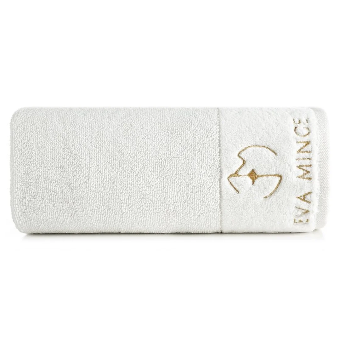 Ręcznik Gaja 70x140 kremowy frotte 550 g/m2 frotte Eva Minge Eurofirany