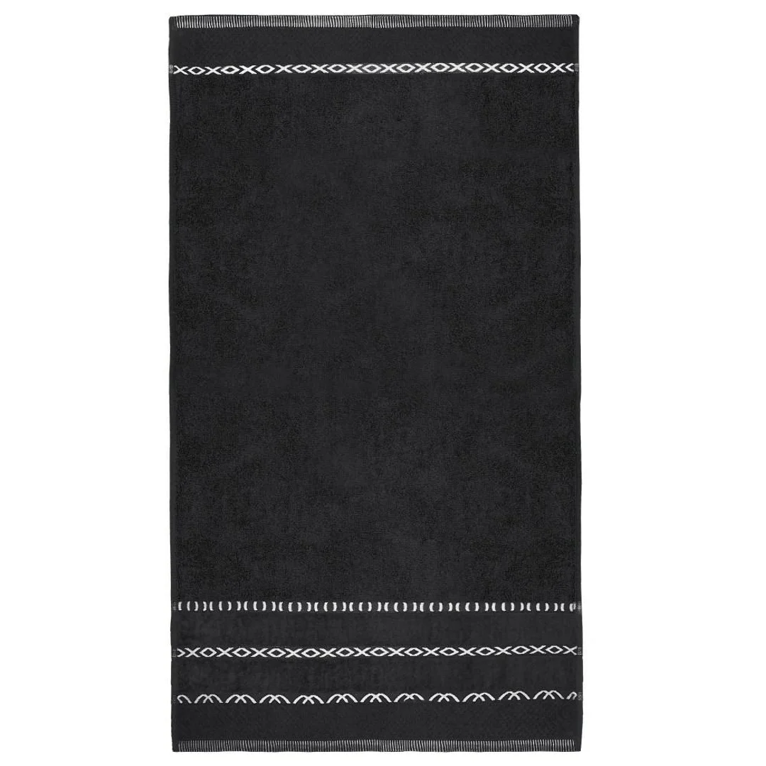 Ręcznik Gino 70x140 czarny 550g/m2 frotte
