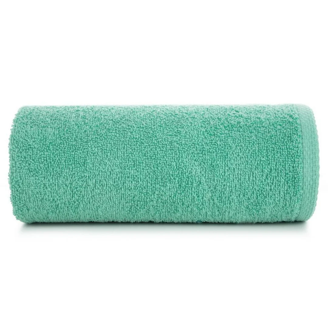 Ręcznik Gładki 1 50x100 miętowy ciemny 400g/m2 frotte Eurofirany