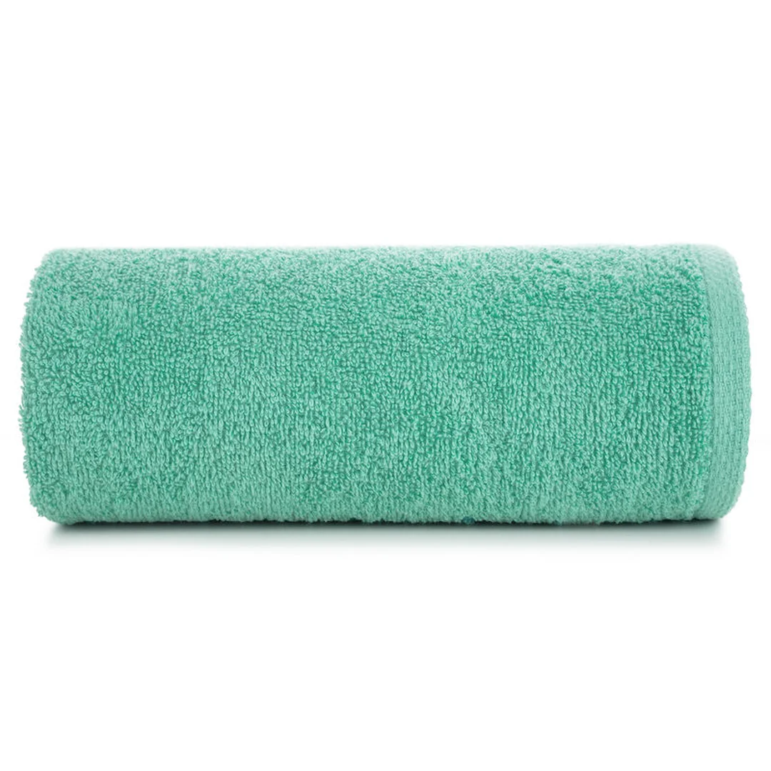 Ręcznik Gładki 1 70x140 35 miętowy ciemny 400 g/m2 frotte Eurofirany