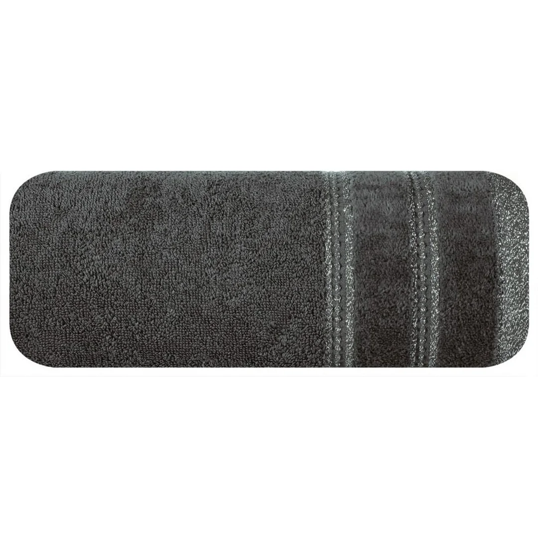 Ręcznik Glory 50x90 grafitowy 500 g/m2 frotte Eurofirany