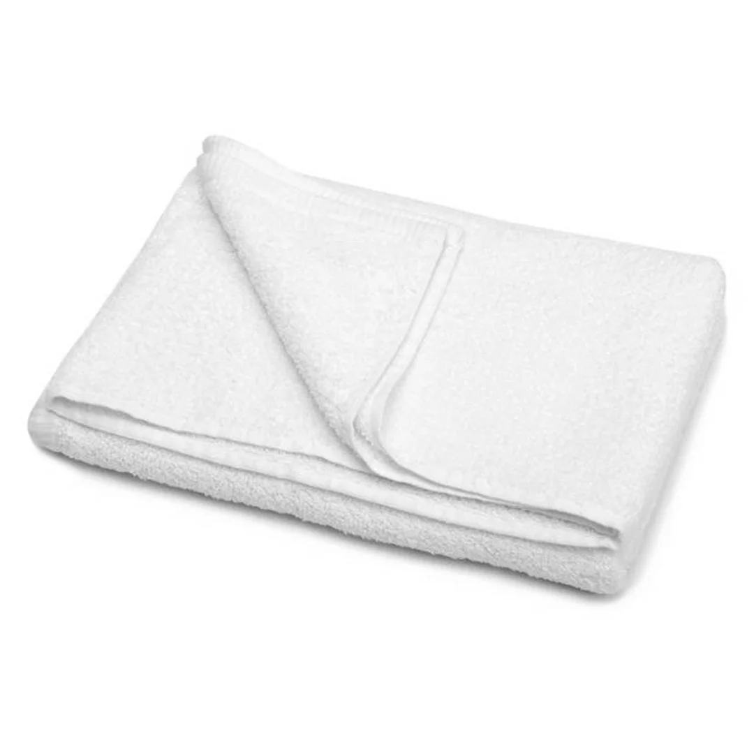 Ręcznik hotelowy 50x100 Aqua biały frotte gładki 500g/m2