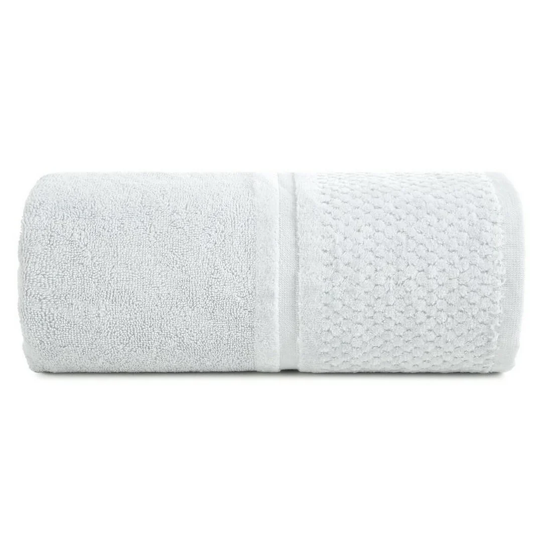 Ręcznik Ibiza 70x140 srebrny 550g/m2 frotte Eurofirany