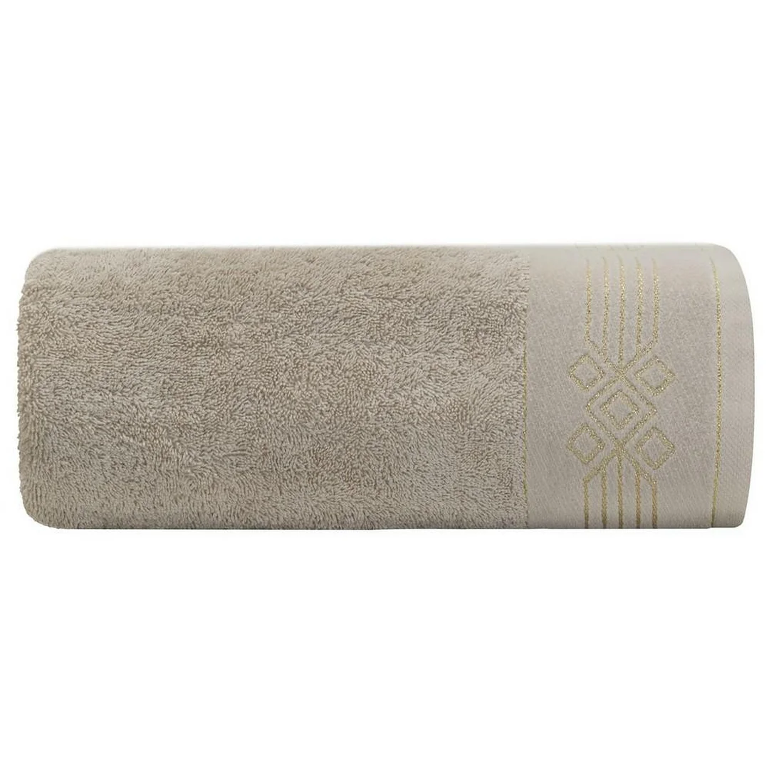 Ręcznik Kamela 50x90 beżowy frotte 520g/m2 Eurofirany