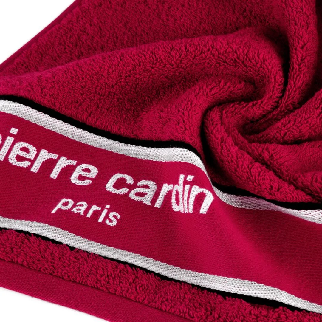 Ręcznik Karl 70x140 czerwony frotte 450g/m2 Pierre Cardin