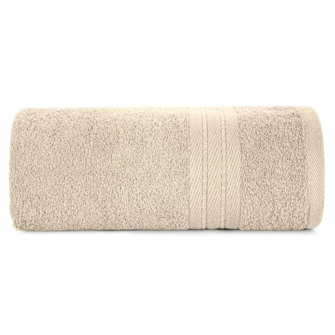 Ręcznik Kaya 50x90 beżowy frotte 500g/m2 Eurofirany
