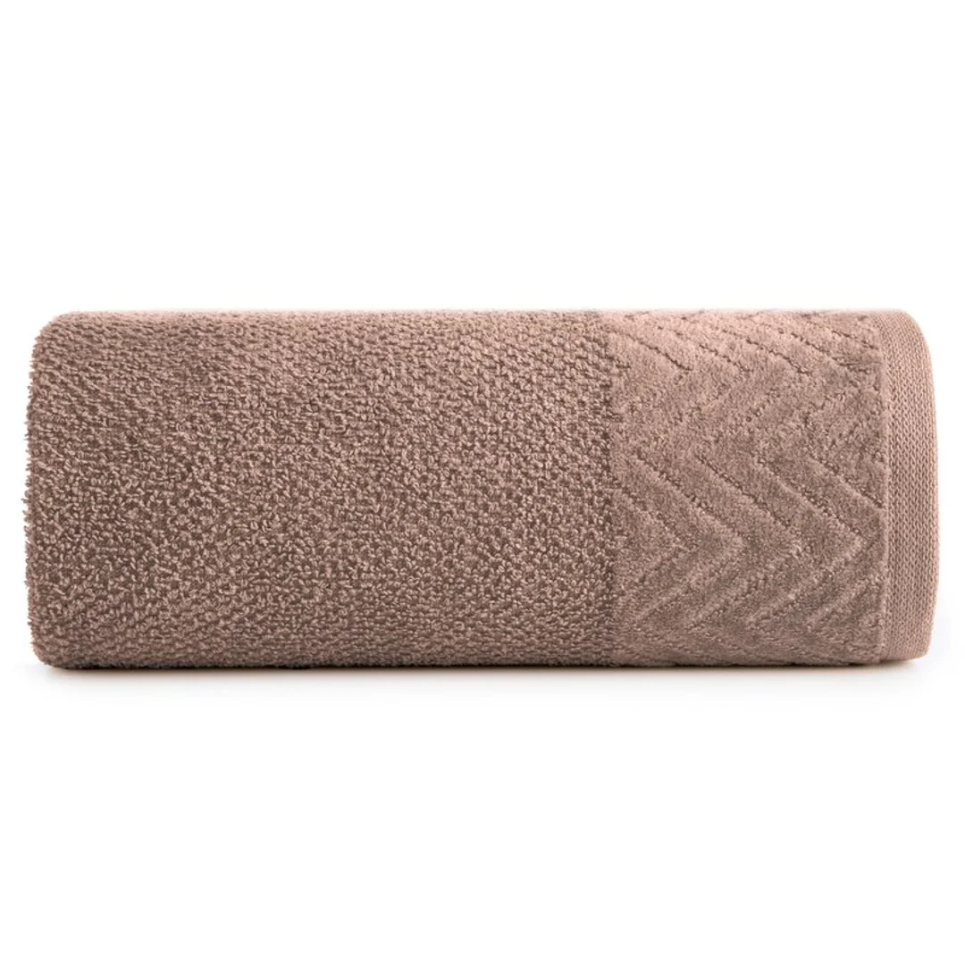Ręcznik Loren 70x140 06 pudrowy 500g/m2 frotte Eurofirany