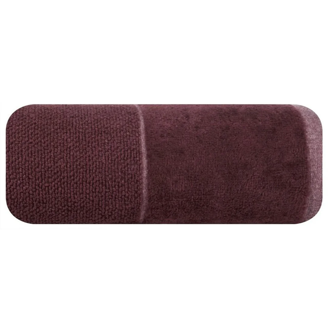 Ręcznik Lucy 30x50 bordowy 500g/m2 frotte Eurofirany