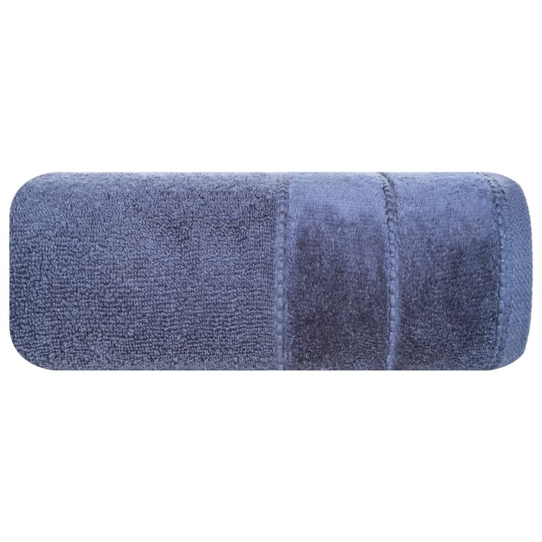 Ręcznik Mari 50x90 granatowy frotte 500 g/m2 Eurofirany