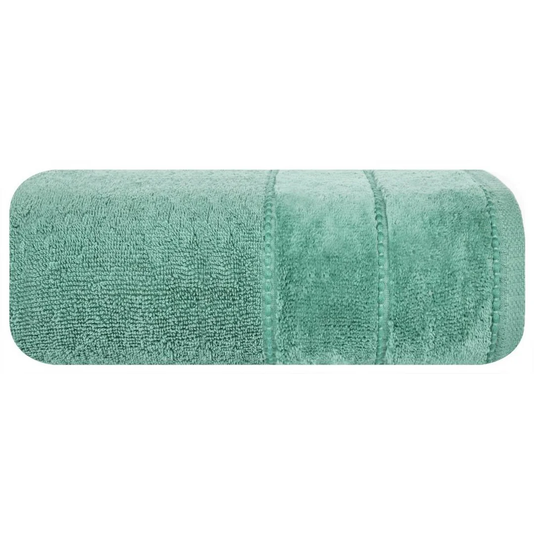 Ręcznik Mari 70x140 zielony ciemny 500g/m2 frotte Eurofirany