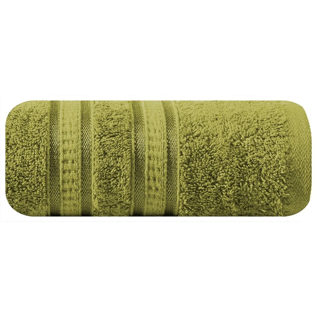Ręcznik Mila 50x90 oliwkowy bambusowy frotta 500g/m2 Eurofirany