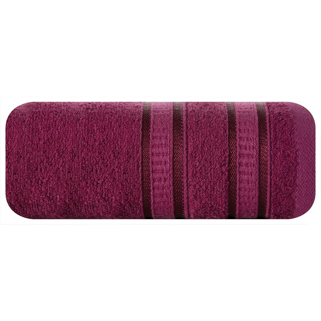 Ręcznik Mila 70x140 amarantowy bambusowy frotta 500g/m2 Eurofirany