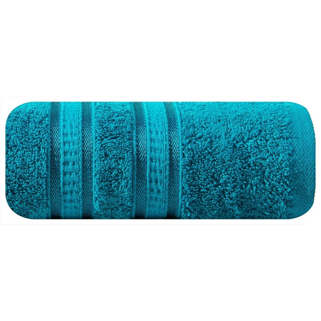 Ręcznik Mila 70x140 turkusowy 500g/m2 frotta Eurofirany