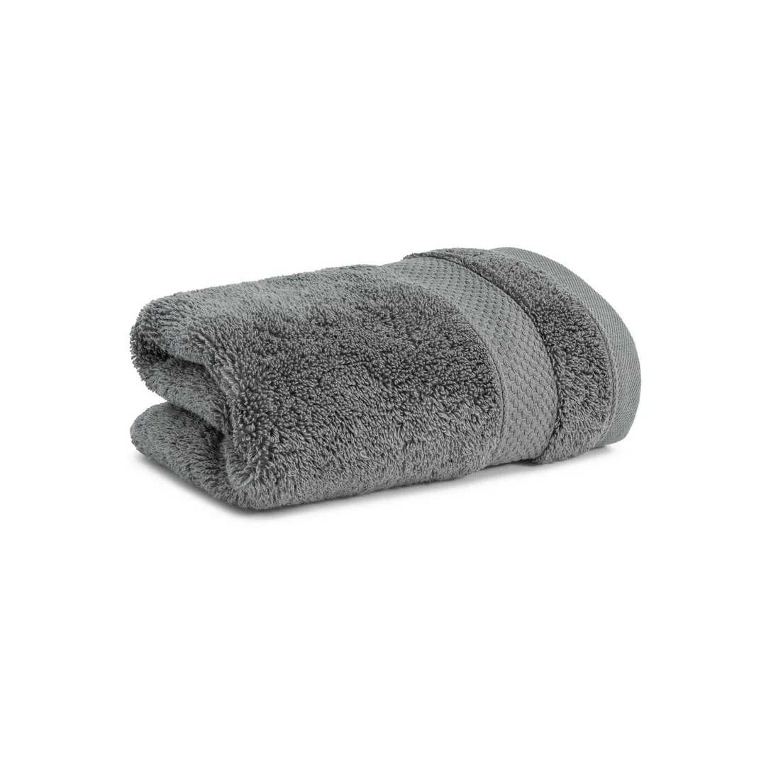 Ręcznik Opulence 40x60 antracytowy z bawełny egipskiej 600 g/m2 Nefretete
