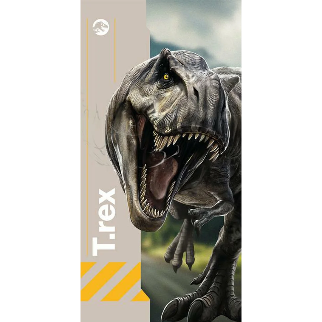 Ręcznik plażowy 70x140 Dinozaur Jurassic World Rebirth bawełniany Kids25