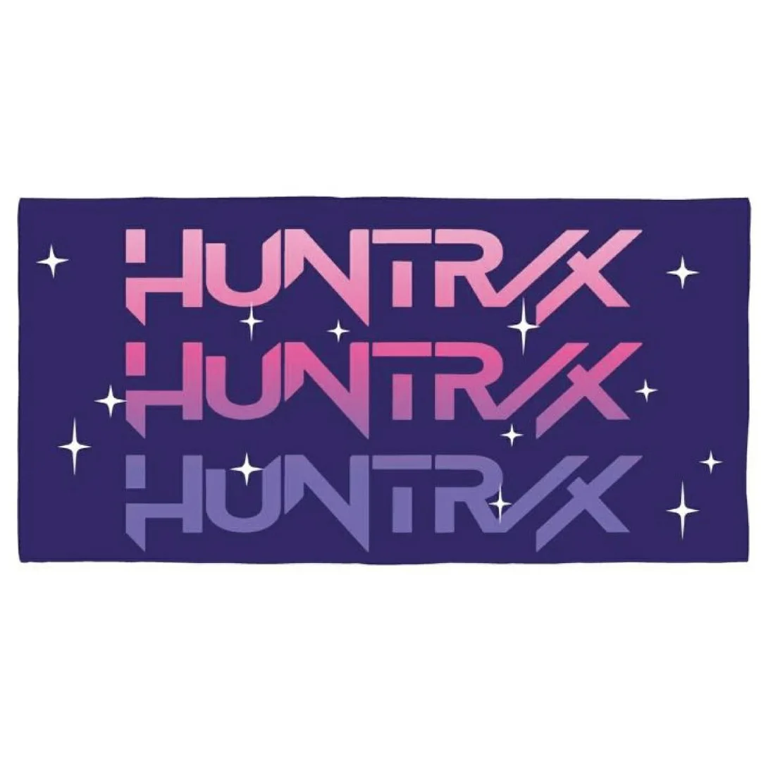 Ręcznik plażowy 70x140 K-POP Demon Hunters 03 granatowy 100% bawełna H26