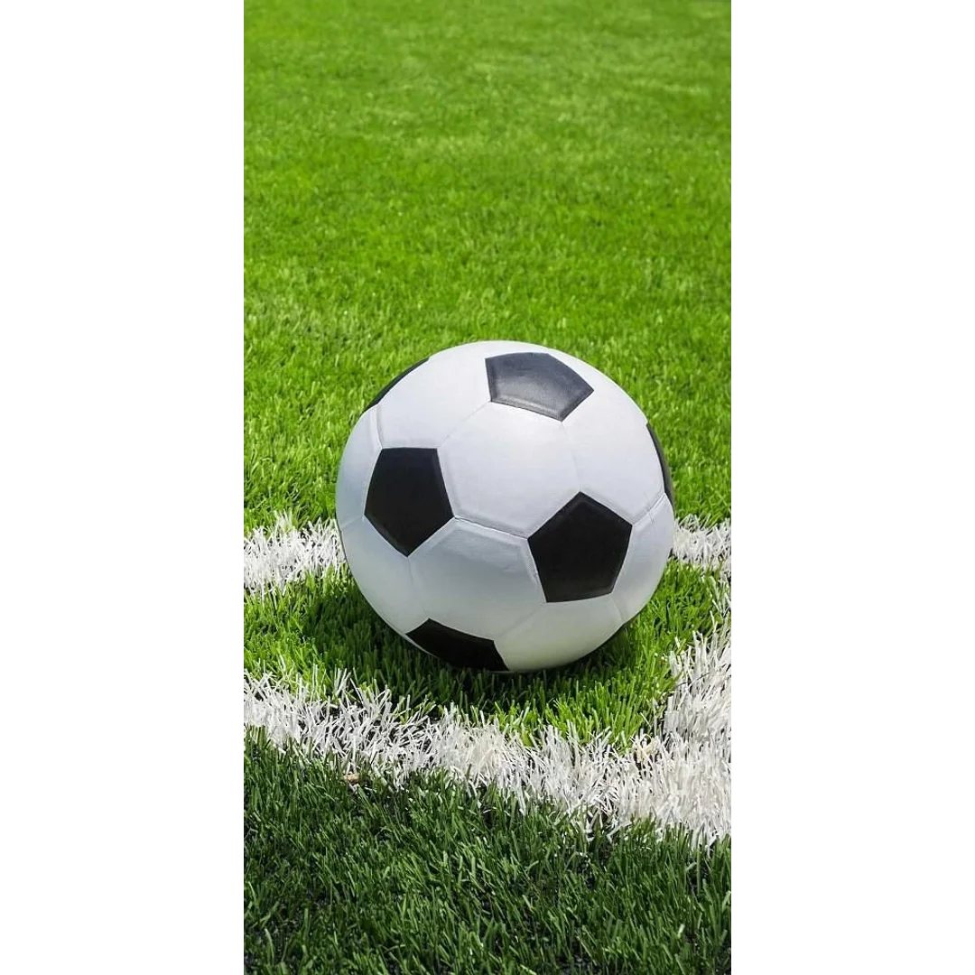 Ręcznik plażowy 70x140 Piłka nożna boisko Football zielony ball 4317 młodzieżowy piłkarski dla kibica bawełniany 3297