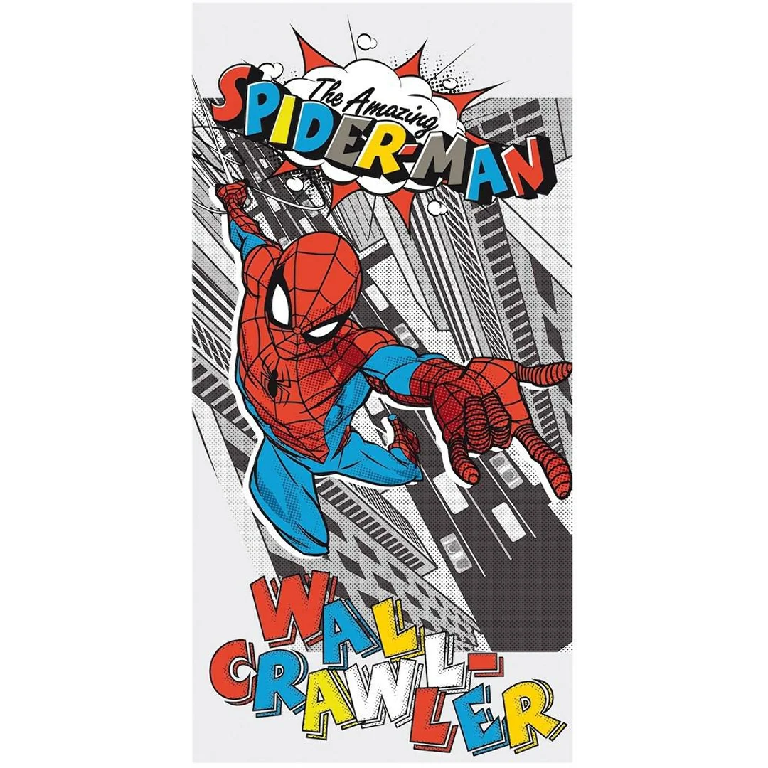 Ręcznik plażowy 70x140 Spiderman 2367 człowiek pająk bawełniany