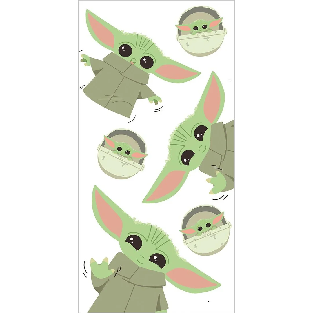 Ręcznik plażowy 70x140 Star Wars Gwiezdne Wojny Baby Yoda bawełniany August 23