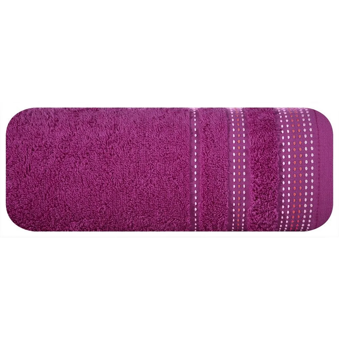Ręcznik Pola 50x90 14 liliowy frotte 500 g/m2 Eurofirany