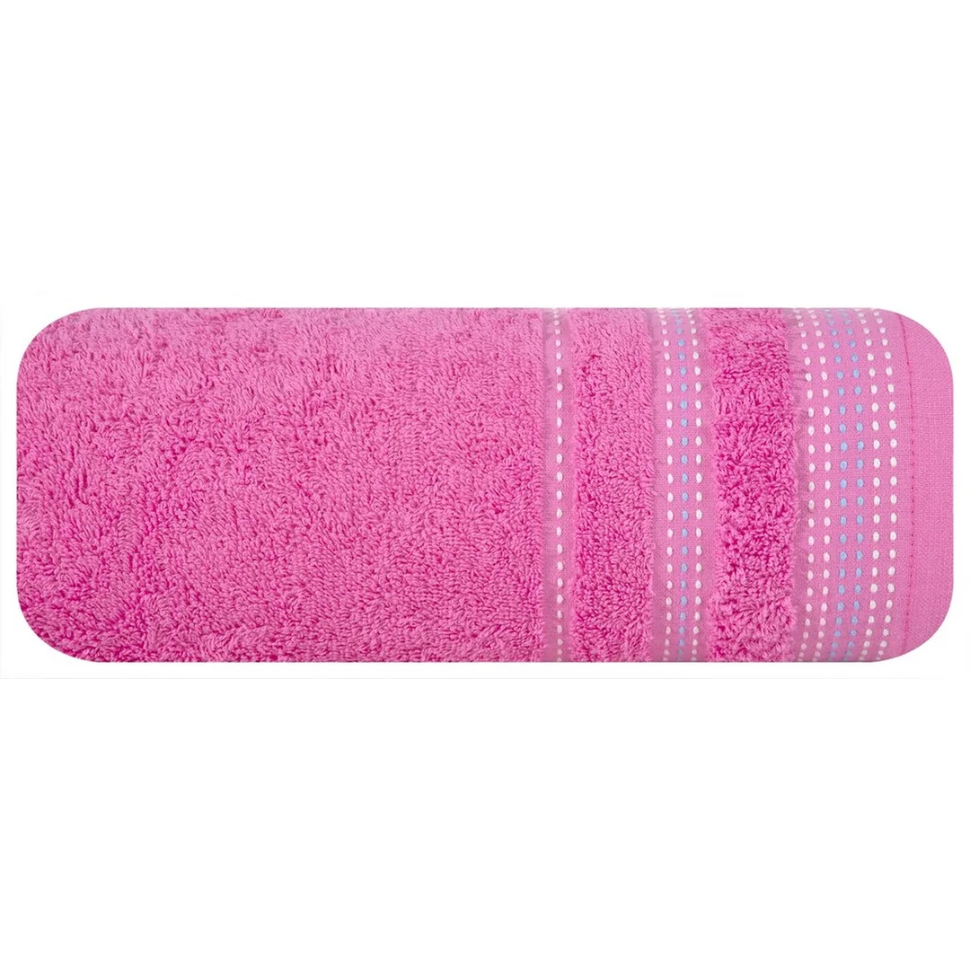 Ręcznik Pola 50x90 17 amarantowy frotte 500 g/m2 Eurofirany