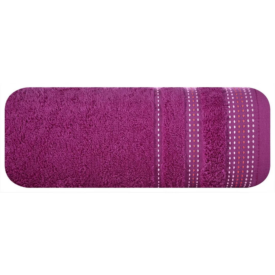 Ręcznik Pola 70x140 14 liliowy frotte 500 g/m2 Eurofirany