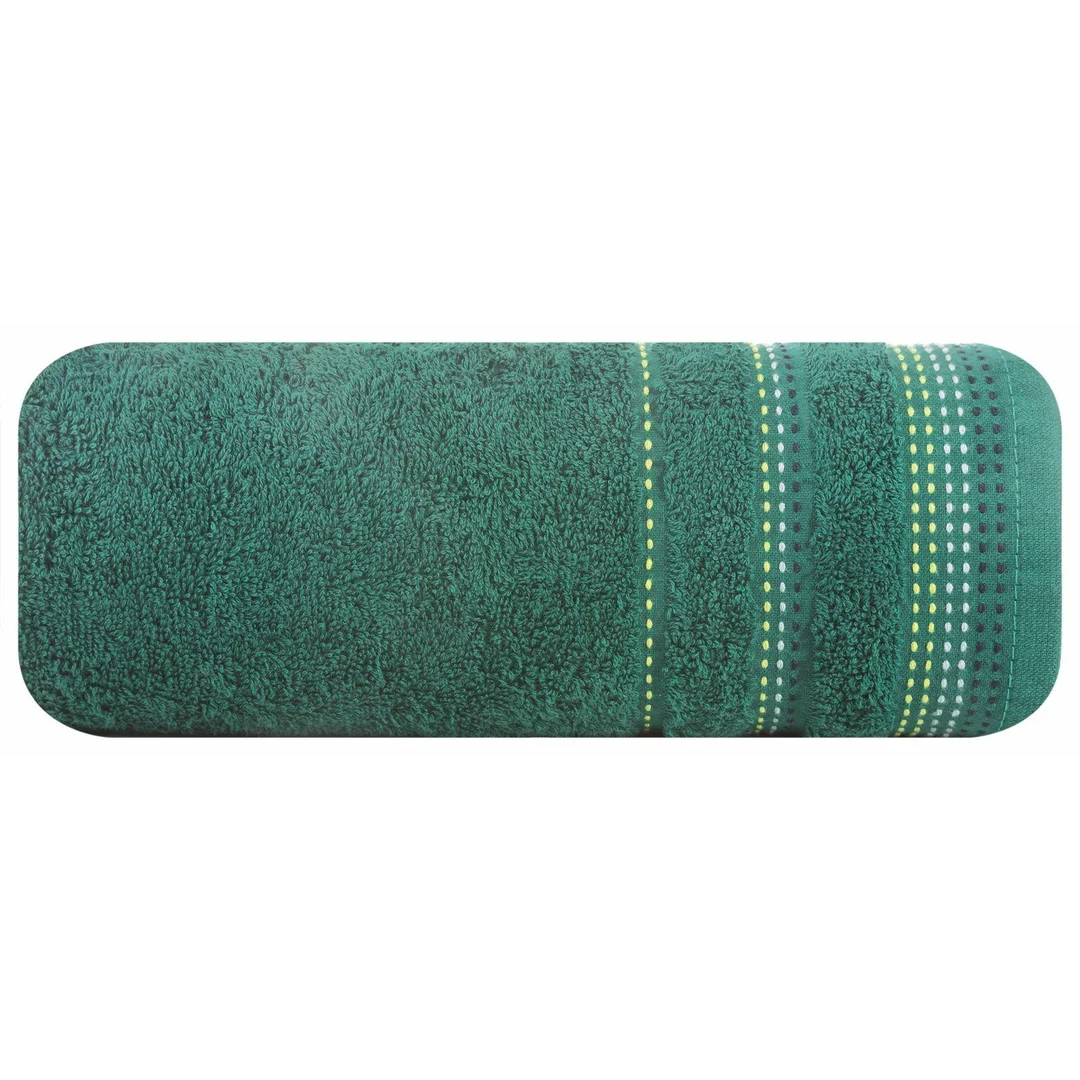 Ręcznik Pola 70x140 29 zielony butelkowy frotte 500 g/m2 Eurofirany