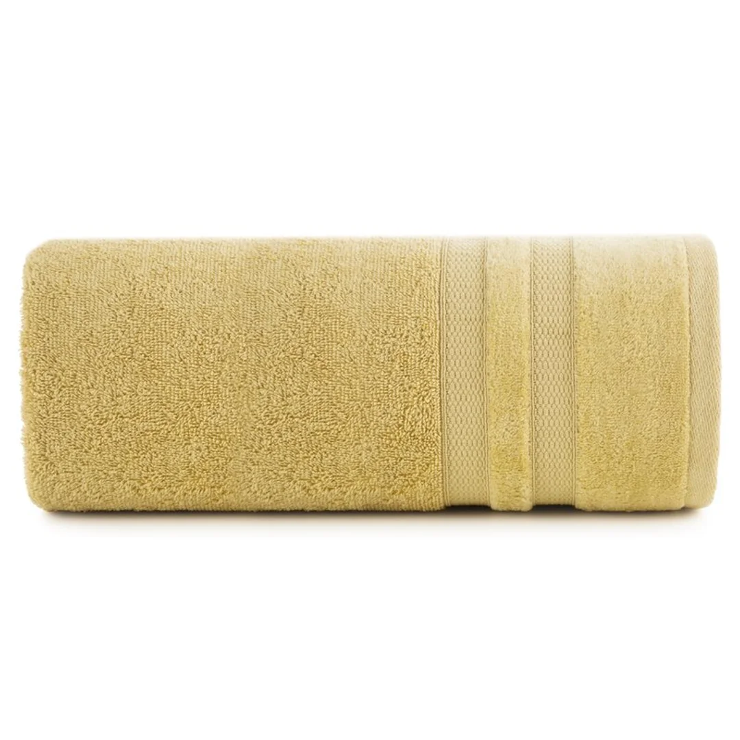Ręcznik Porto 50x90 06 musztardowy 500 g/m2 frotte Eurofirany