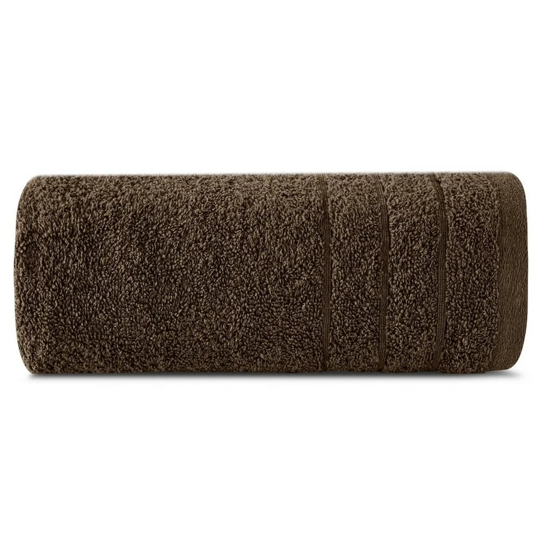 Ręcznik Reni 50x90 brązowy frotte 500g/m2 Eurofirany