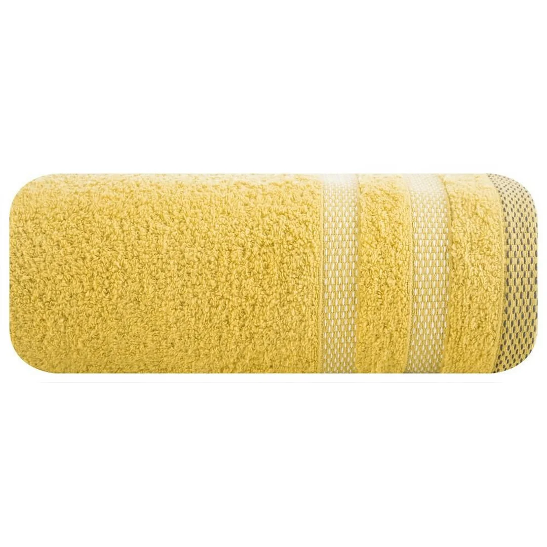 Ręcznik Riki 50x90 musztardowy 11 400g/m2 Eurofirany