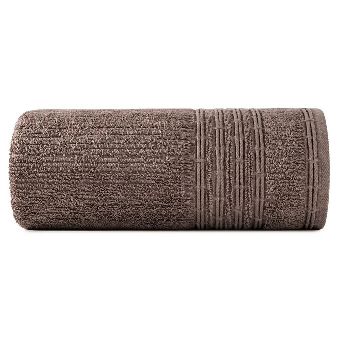Ręcznik Romeo 50x90 bordowy frotte 500g/m2 Eurofirany