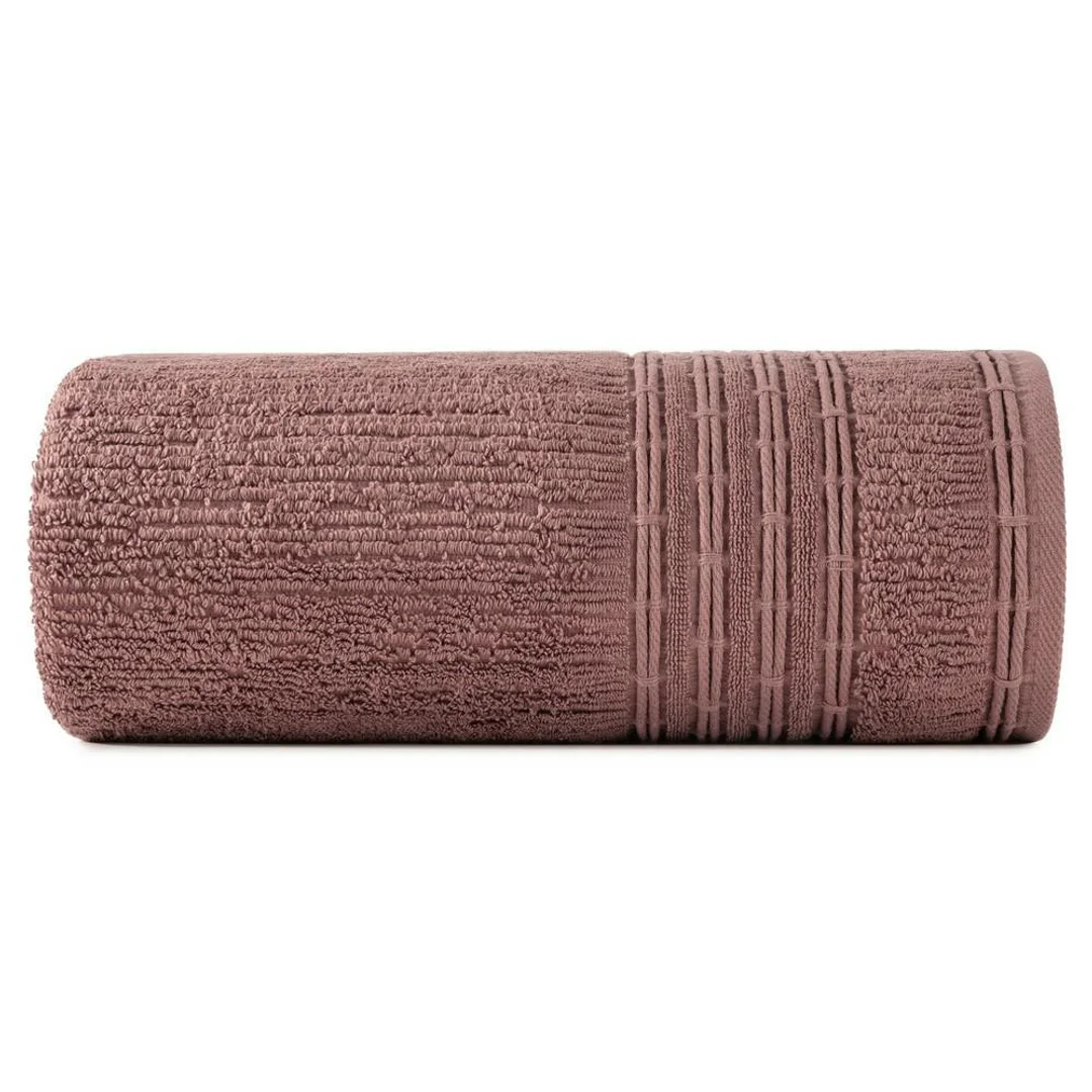 Ręcznik Romeo 70x140 pudrowy różowy frotte 500g/m2 Eurofirany