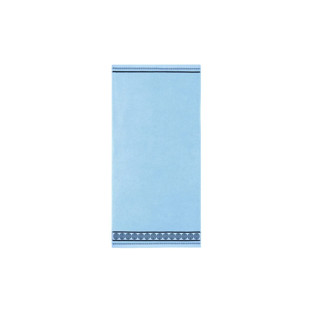 Ręcznik Rondo 2 50x90 błękitny 500 g/m2 8672/6 Zwoltex 23