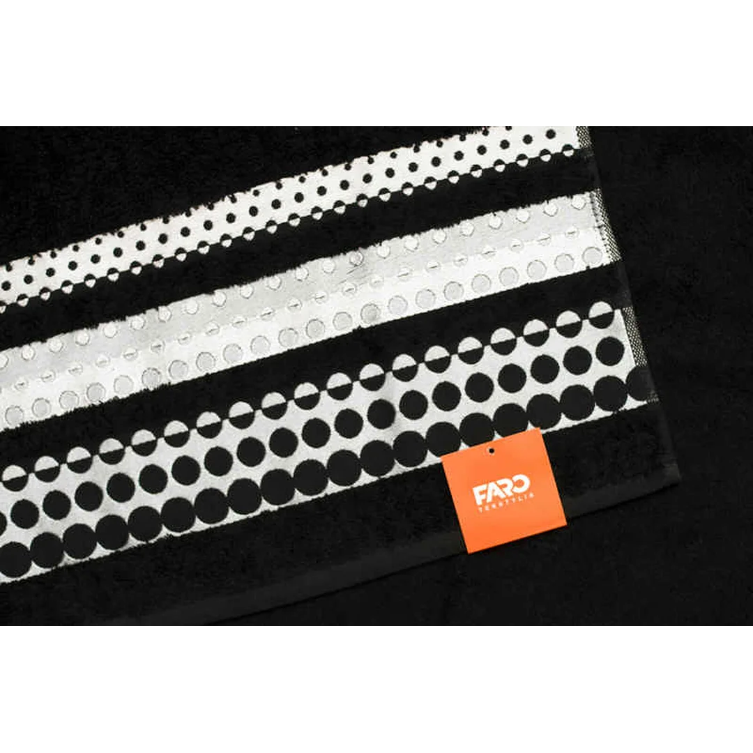 Ręcznik Silver 70x140 czarny Faro
