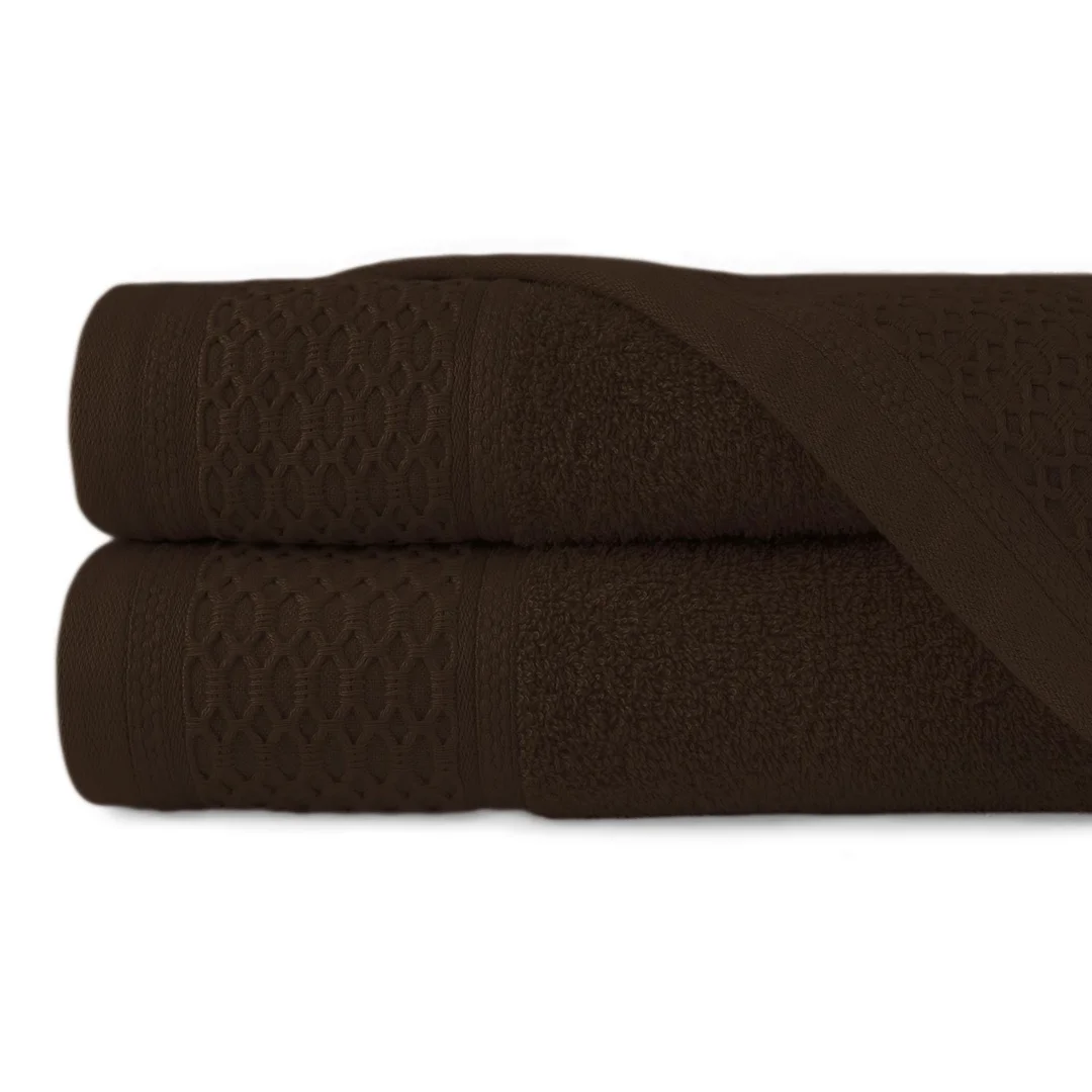 Ręcznik Solano 70x140 brązowy ciemny frotte 100% bawełna Darymex