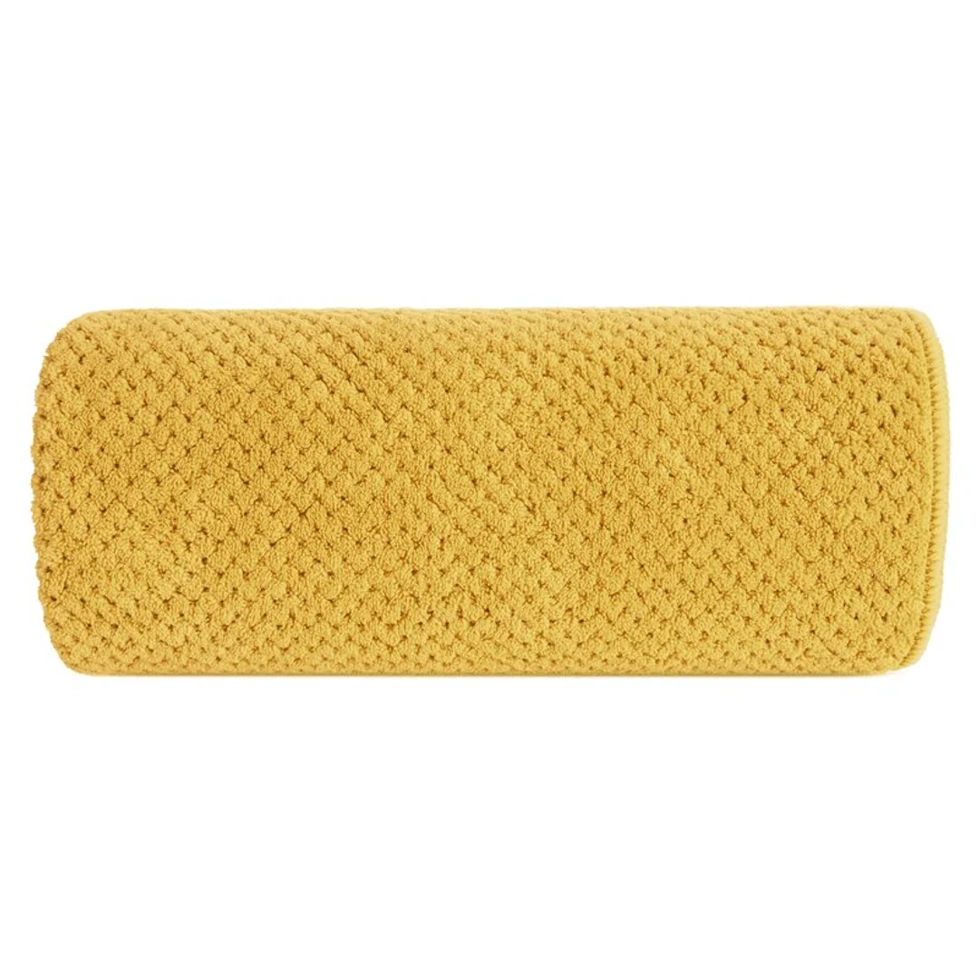 Ręcznik szybkoschnący ZOE1 50x90 musztardowy 280 g/m2 Eurofirany