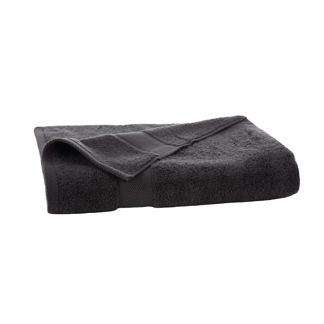 Ręcznik Ultimate 90x160 antracytowy z bawełny egipskiej 550 g/m2 Nefretete
