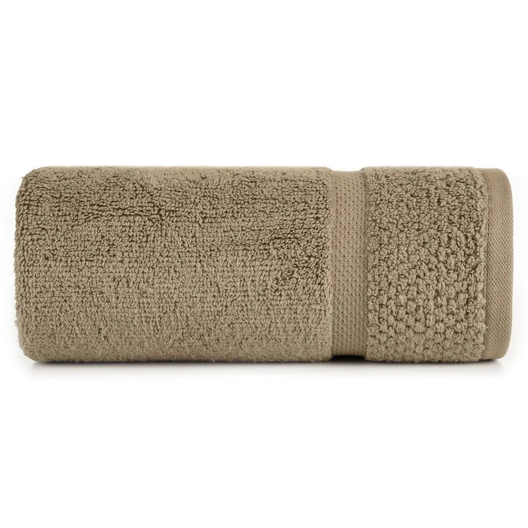 Ręcznik Vilia 50x90 beżowy frotte 530g/m2 Eurofirany