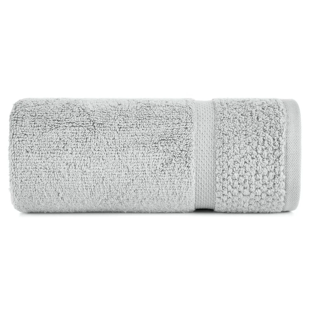 Ręcznik Vilia 50x90 srebrny frotte 530g/m2 Eurofirany