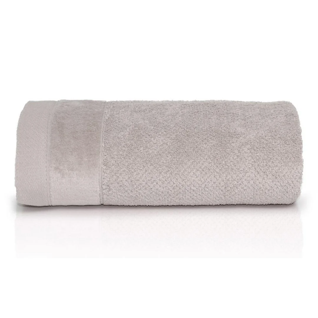 Ręcznik Vito 50x90 beżowy perłowy frotte bawełniany 550g/m2