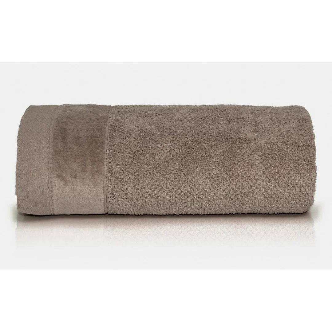Ręcznik Vito 50x90 beżowy taupe frotte bawełniany 550 g/m2