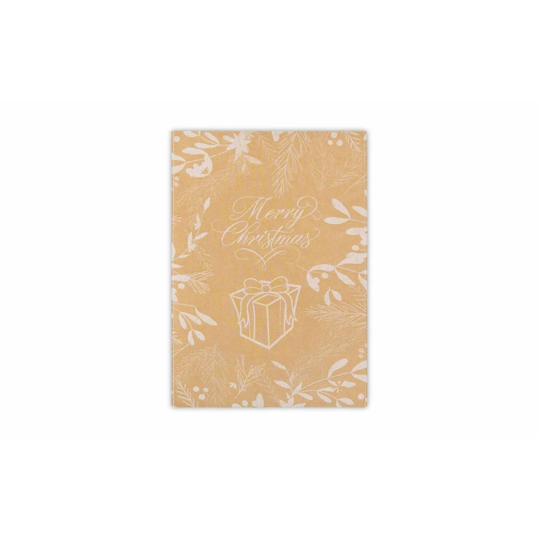 Ścierka kuchenna Christmas Charm 50x70 bursztynowa 9888/1 Zwoltex