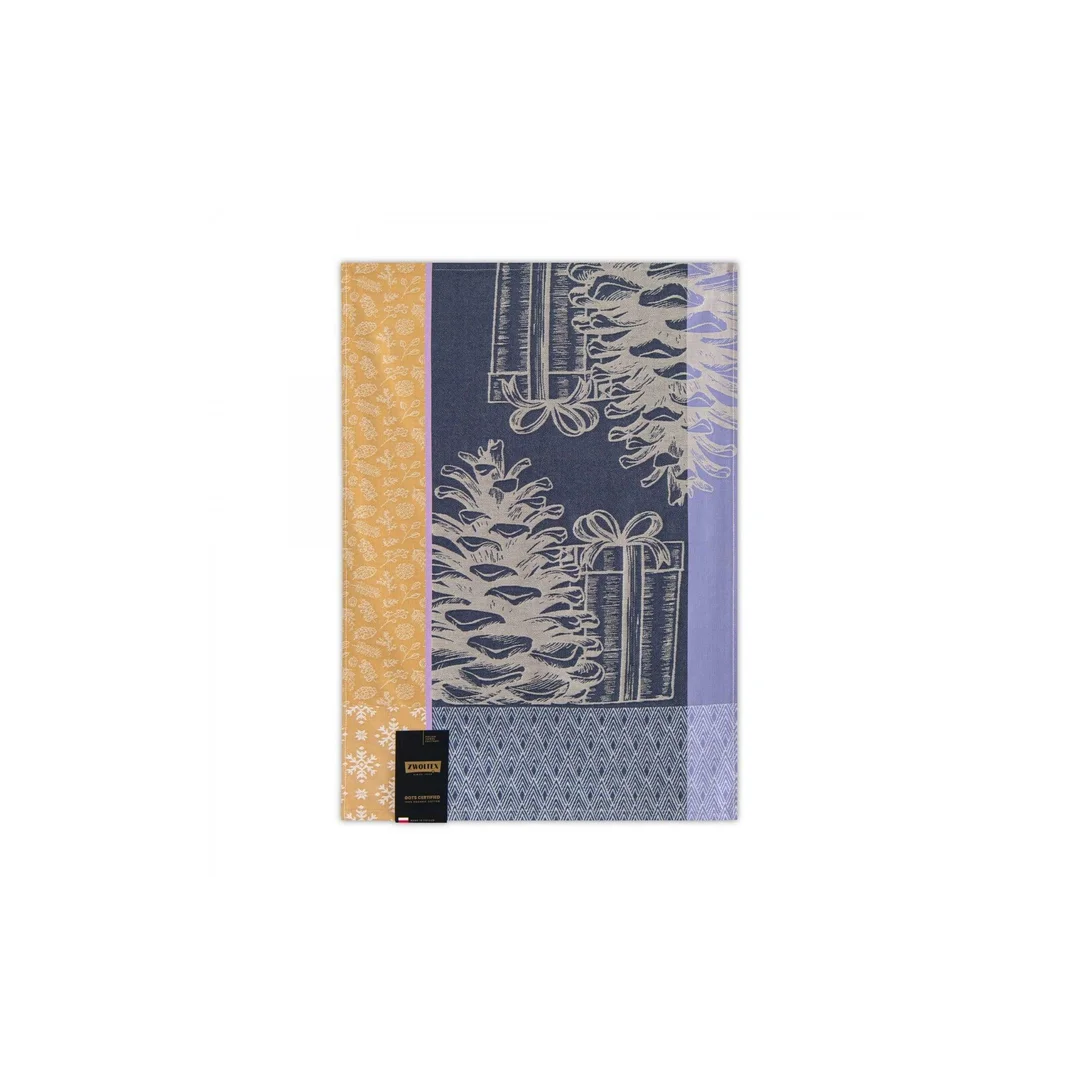 Ścierka kuchenna Pine & Snow 50x70 granatowa 9890/3 Zwoltex