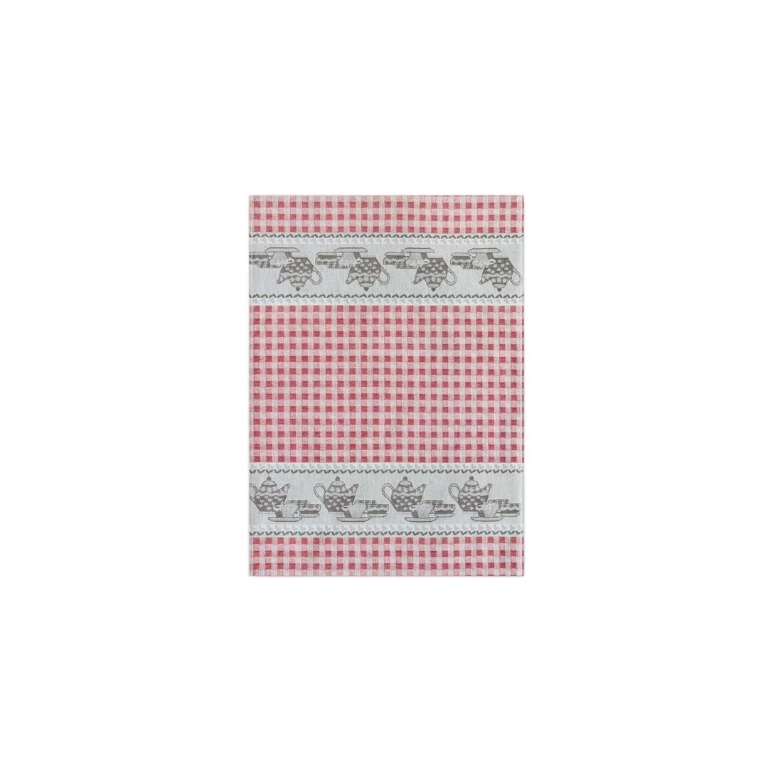 Ścierka kuchenna Podwieczorek 50x70 bordowa 8372/6 Zwoltex